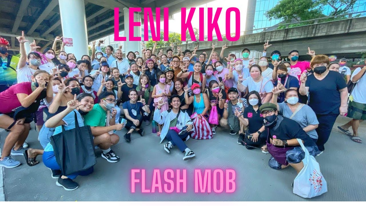 Leni Kiko Theater Flash Mob strikes again!