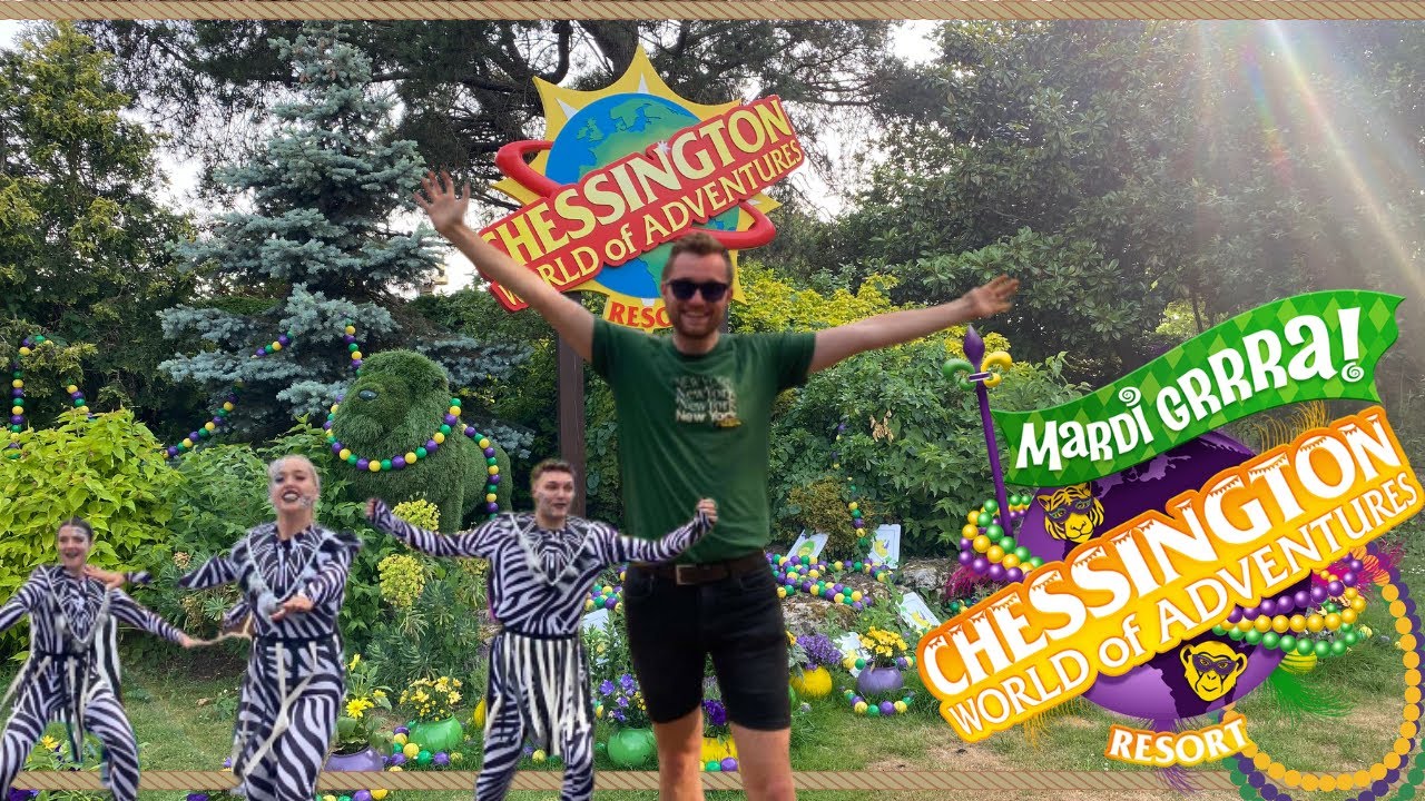 Chessington World of Adventures Mardi GRRRA! 2023 VLOG