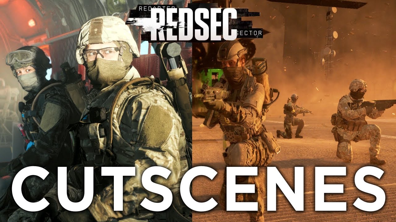 ALL Battlefield REDSEC Battle Royale INTROS & VICTORY Cutscenes Showcase