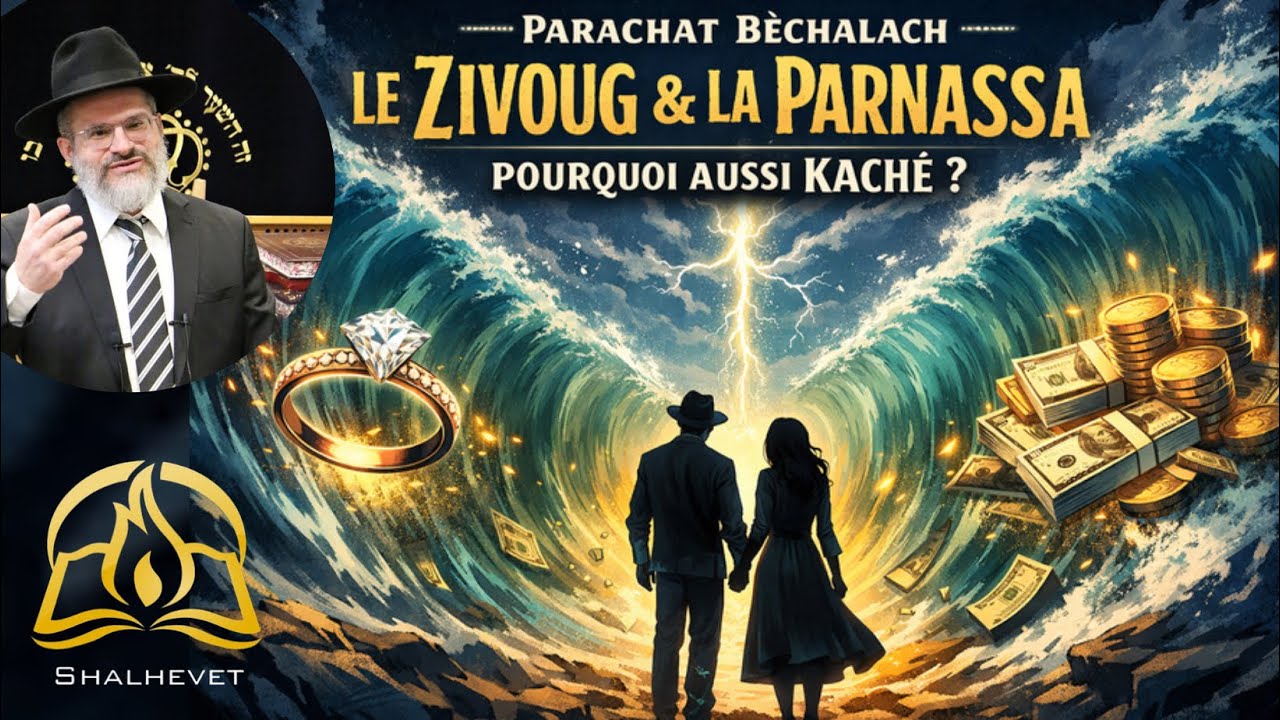 Parachat Béchalach (Bo) - Parnassa & Mariage : Pourquoi c’est “Kaché” ? - Rav Michael Ifrah - Fr 