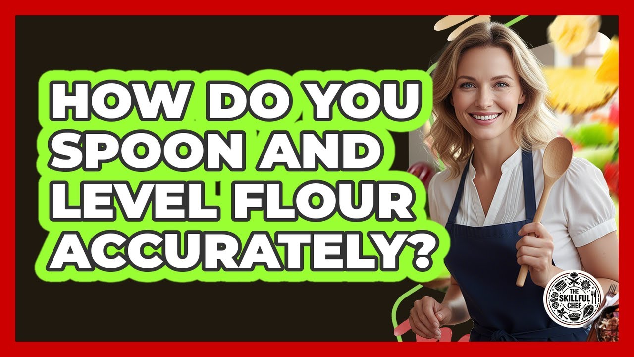 How Do You Spoon And Level Flour Accurately?