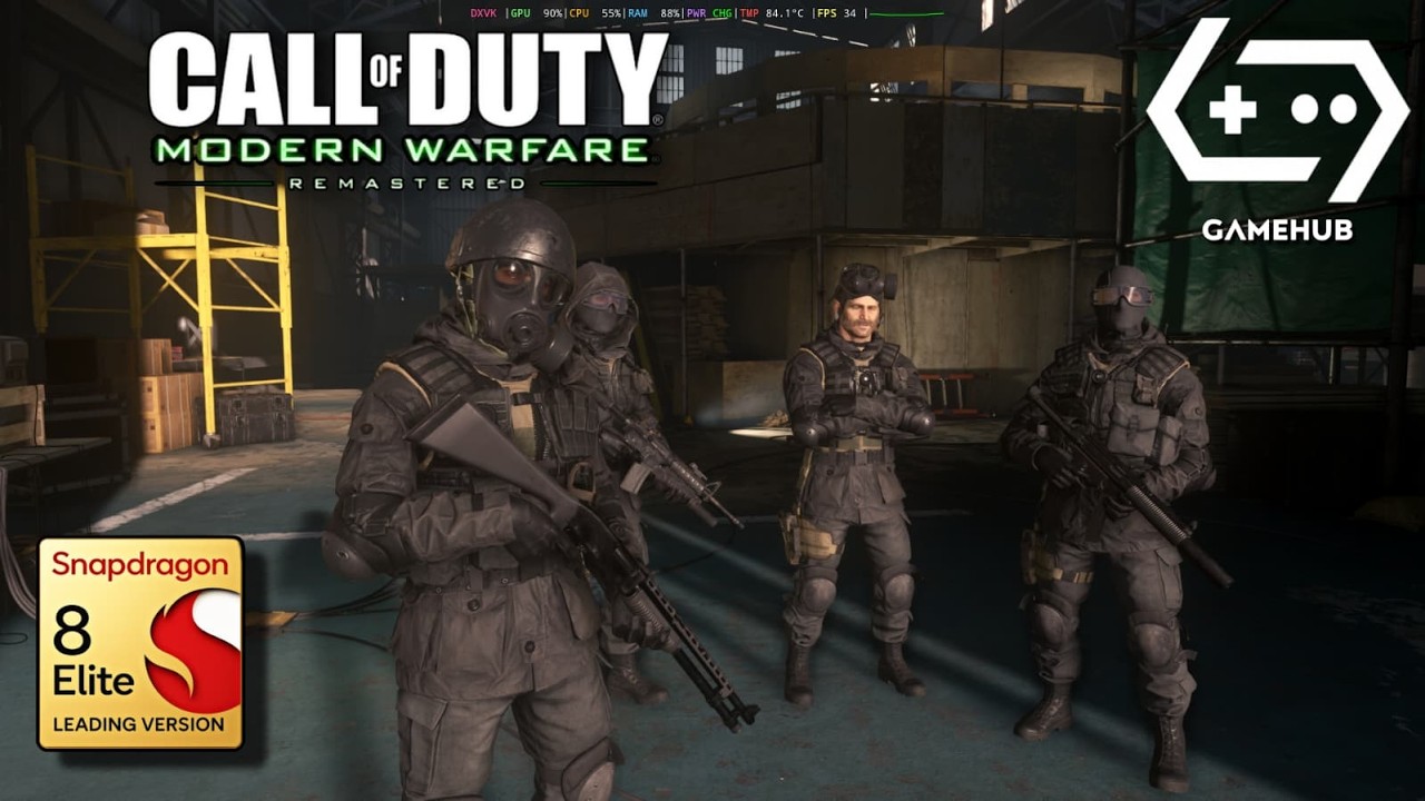 🔴Call of Duty: Modern Warfare Remastered on Redmagic 10S Pro | SD 8Elite | GameHub | Full Game #2026