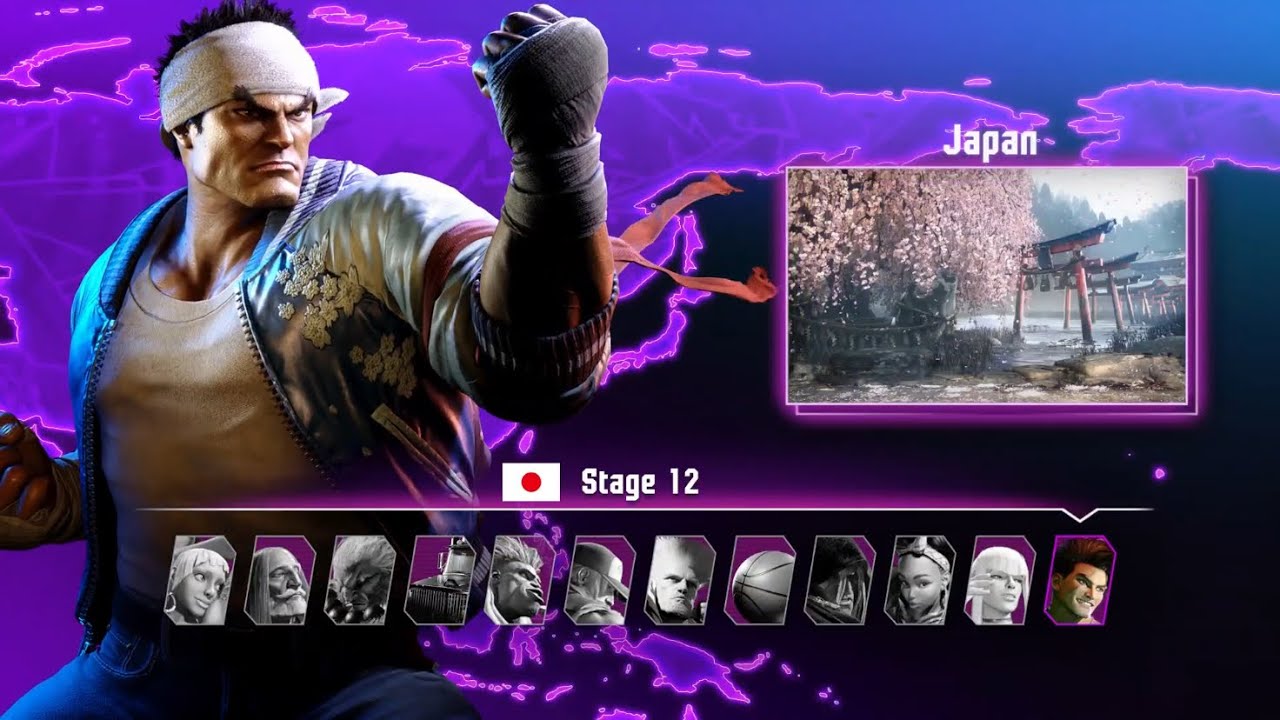 Street Fighter 6 (2023) - Ryu (OUTFIT 3) Arcade Mode - 12 STAGES (HARDEST)