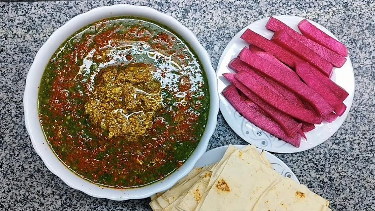 برغل بسبانخ  أكلة شتوية وصحية 