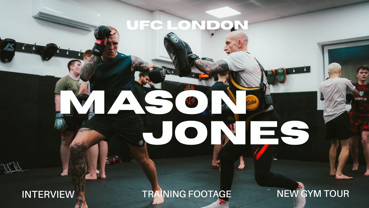 Mason Jones | Nothing But Violence | UFC London Vs Axel Sola Build Up and Interview