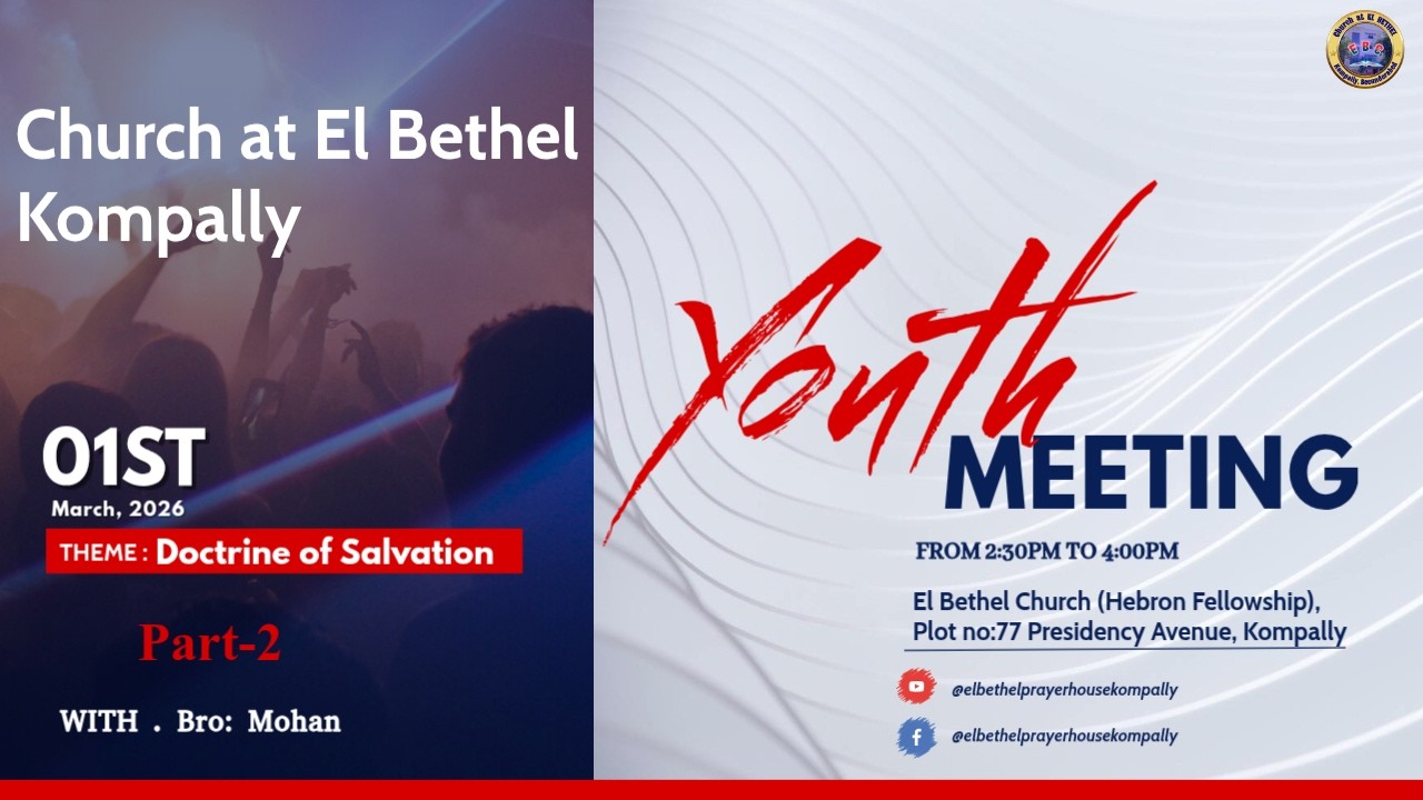 Sunday Youth Service II 01-03-26 II