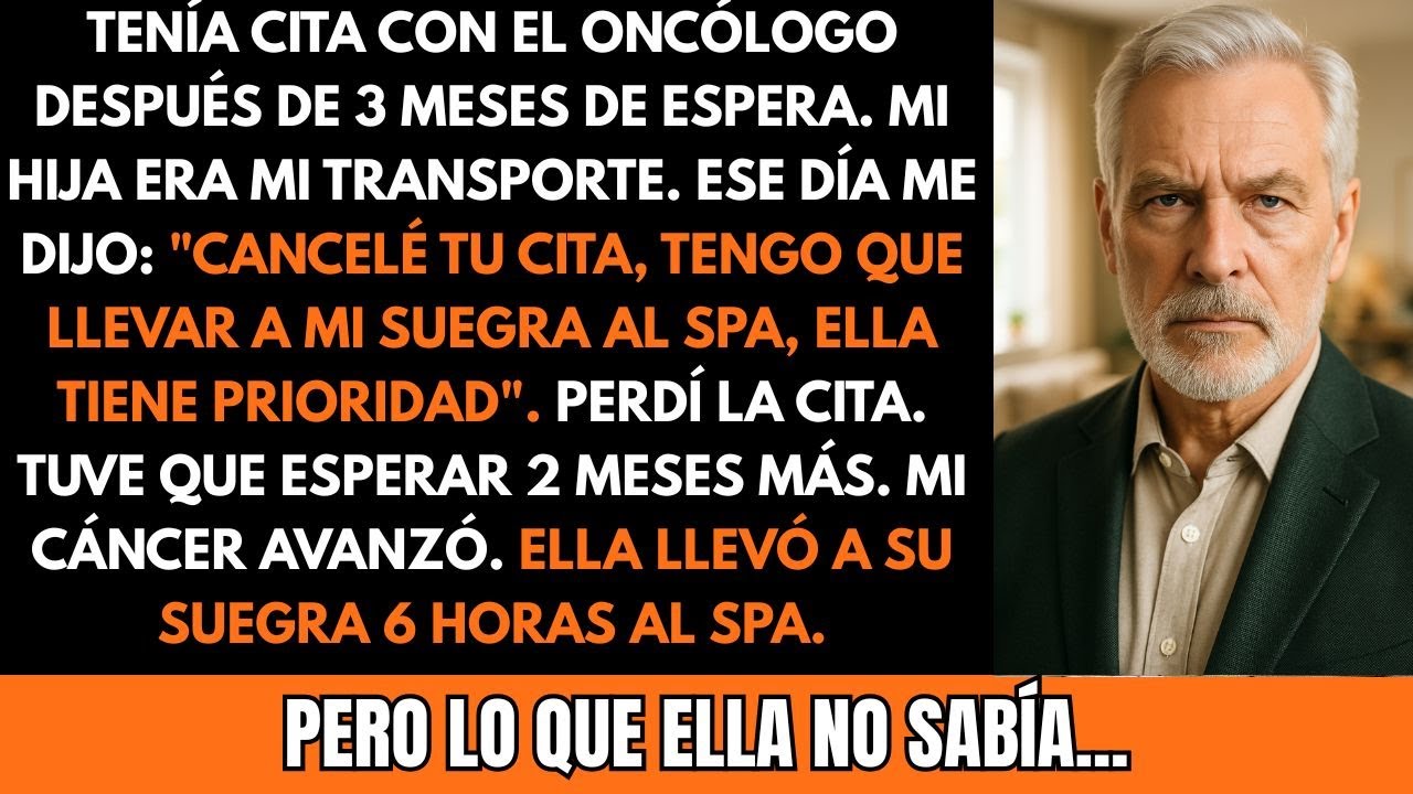 Mi Hija Canceló Mi Cita Médica De Cáncer Para Llevar A Su Suegra Al Spa: 
