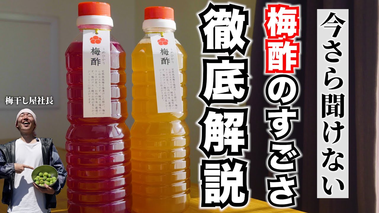 【徹底解説】いまさら聞けない梅酢の基礎知識。栄養から活用法まで