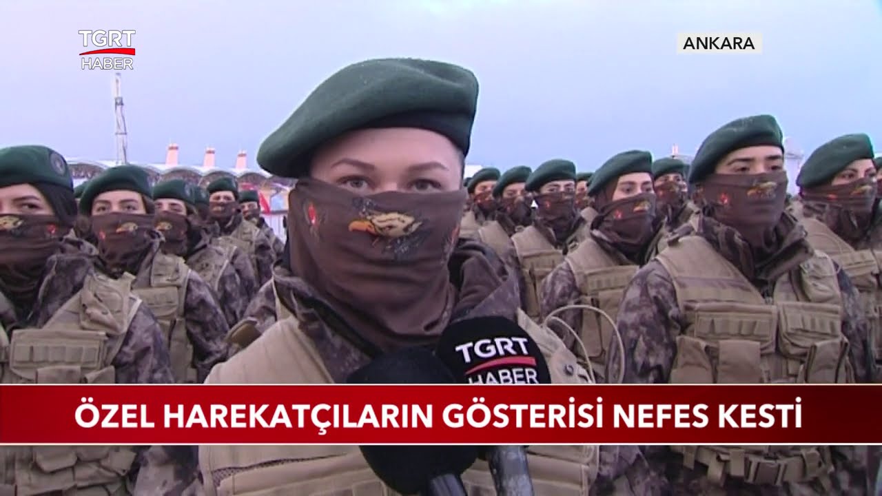 500 Kadın Özel Harekatçı Göreve Hazır