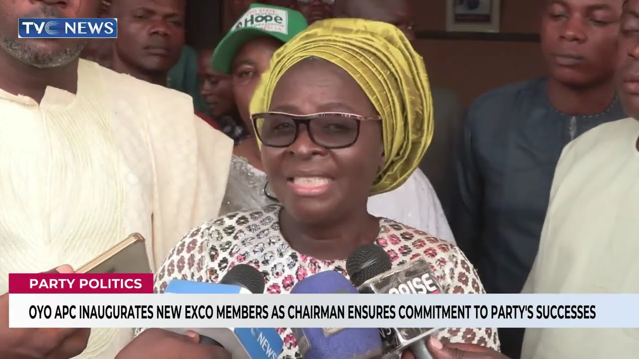 Oyo APC Inaugurates New Exco Members As Chairman Enusres Commitment To Party's Successes