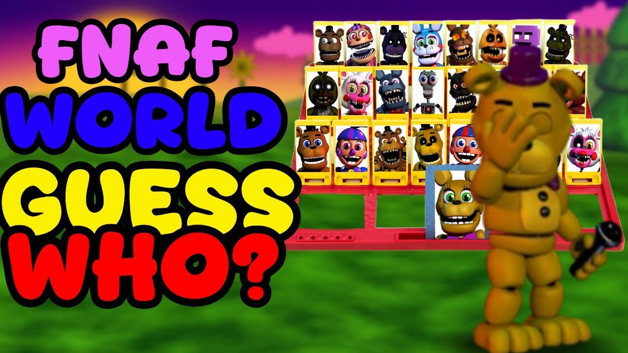 FNaF World Guess Who is so confusing...