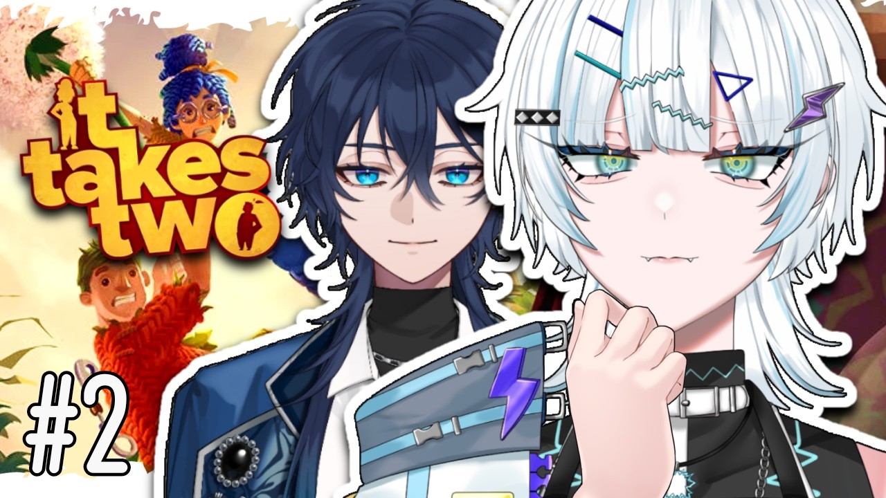 【 It Takes Two 】#2│絶対に泣かせないと約束したよなぁ【 喧音波 / #新人vtuber 】