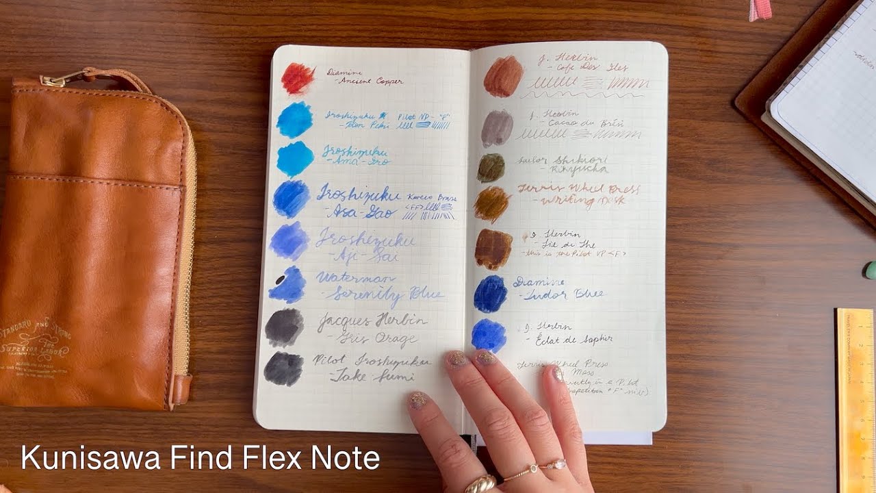 Stationery Chat: Kunisawa Find Flex Note Unboxing and Review