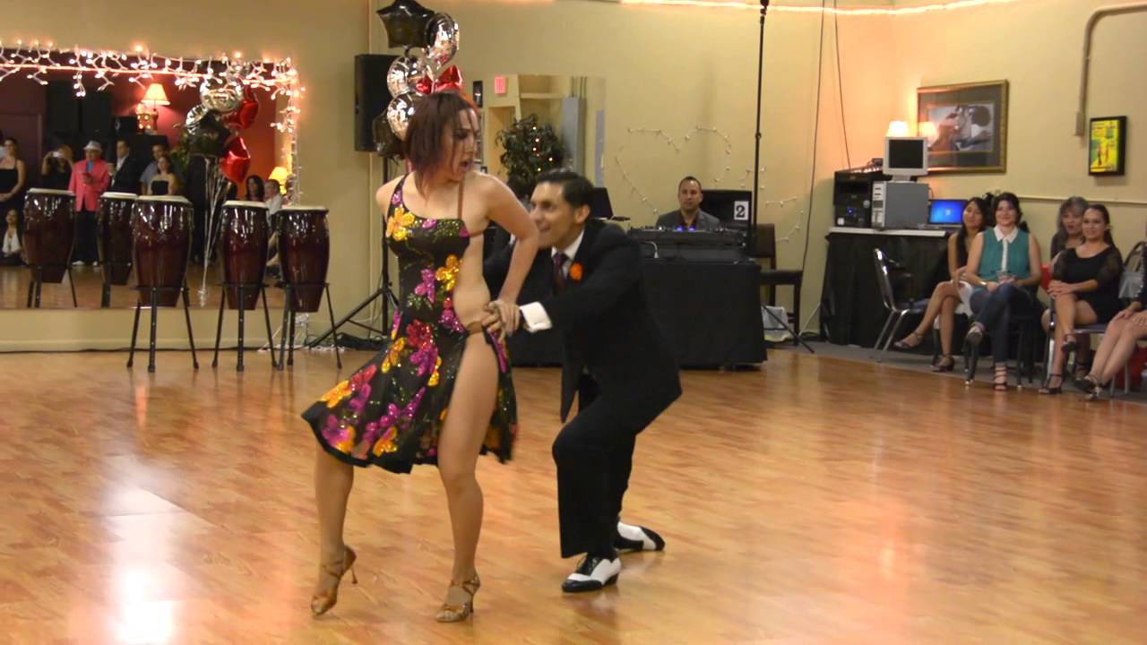 Nery Garcia & Giana Montoya at Elegant Rumba's 6th Anniversary