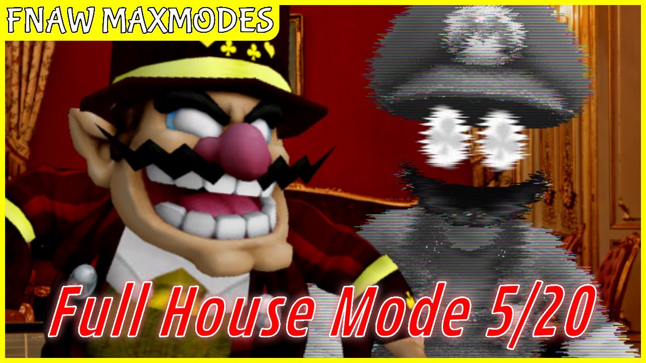 Full House Mode 5/20 (COMPLETED)| Five Nights at Wario's: High Rollers