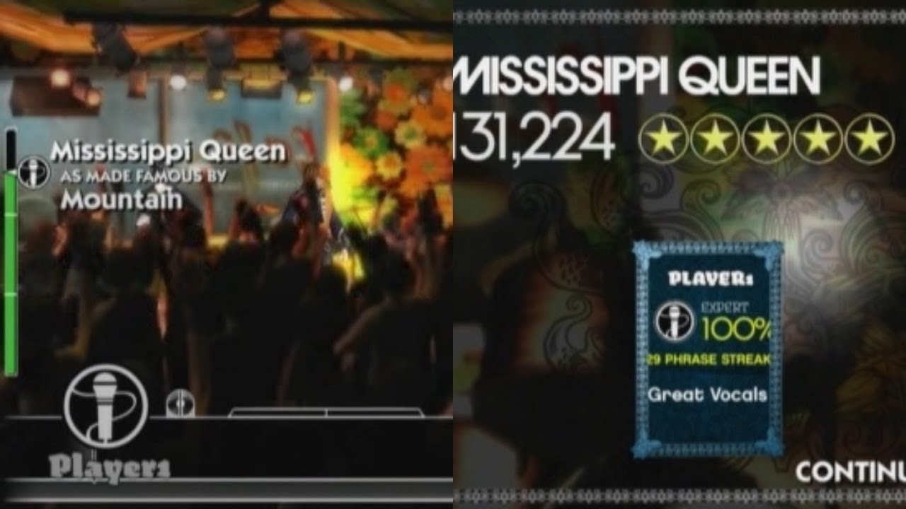 Rock Band 1 BETA Footage - Mississippi Queen (no HUD)