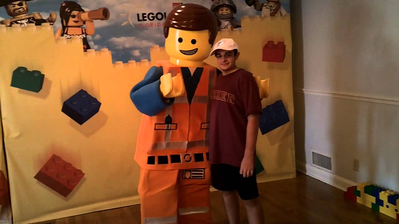Lego Movie Emmet Meet and Greet at Legoland Florida