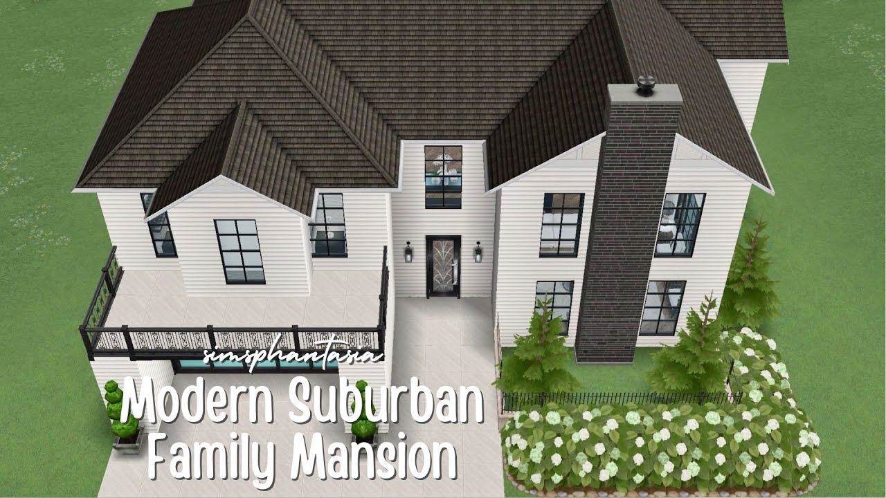 The Sims FreePlay ~ Modern Suburban Family Mansion | House Tour | Simsphantasia