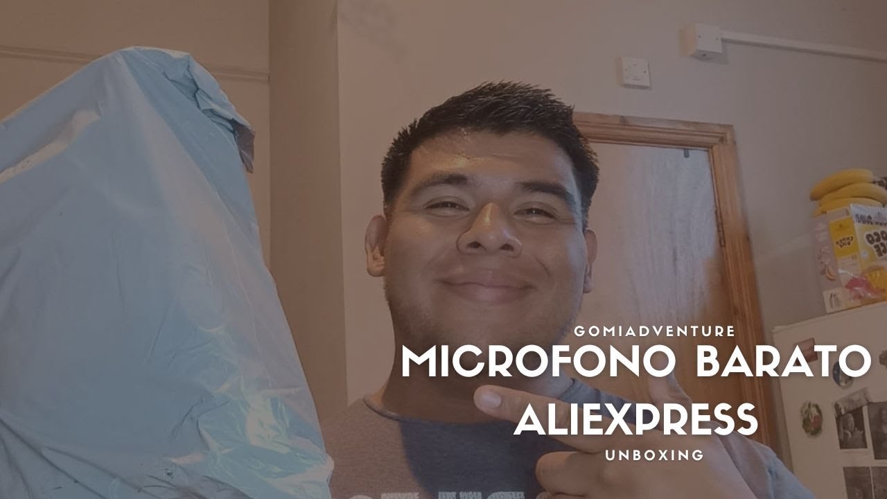 Compre un microfono barato de Aliexpress