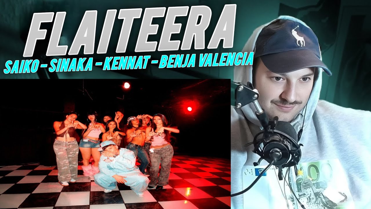 DUREZA! REACCION: FLAITEERA (Official Video) - SAIKO, SINAKA, KENNAT, BENJA VALENCIA