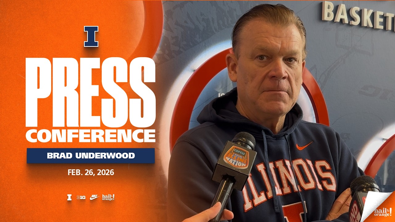 Illinois Men's Basketball | Brad Underwood Press Conference 2/26/26