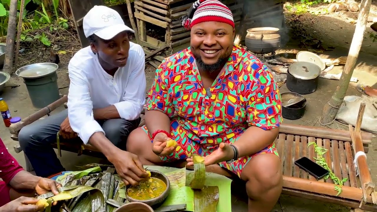 A Strange Food From Akwa Ibom “Ayan Ekpang” (African Food)