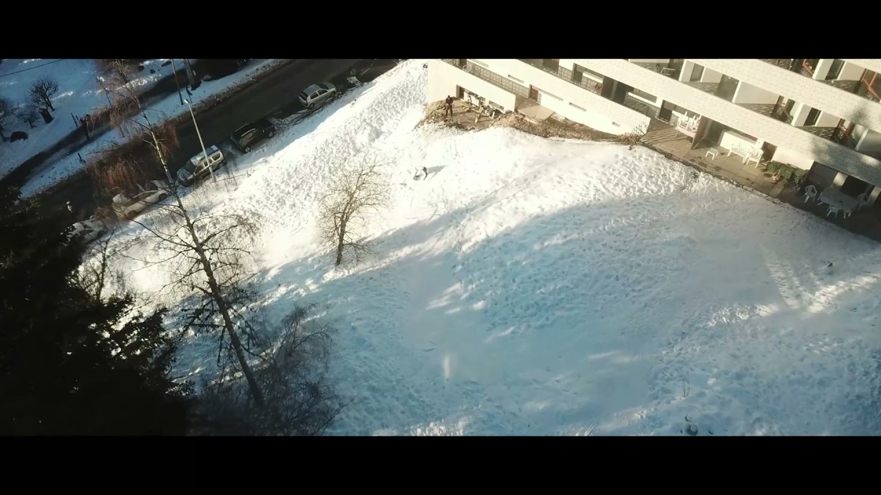 Le collet d'Allevard vu du ciel. DJI MAVIC PRO
