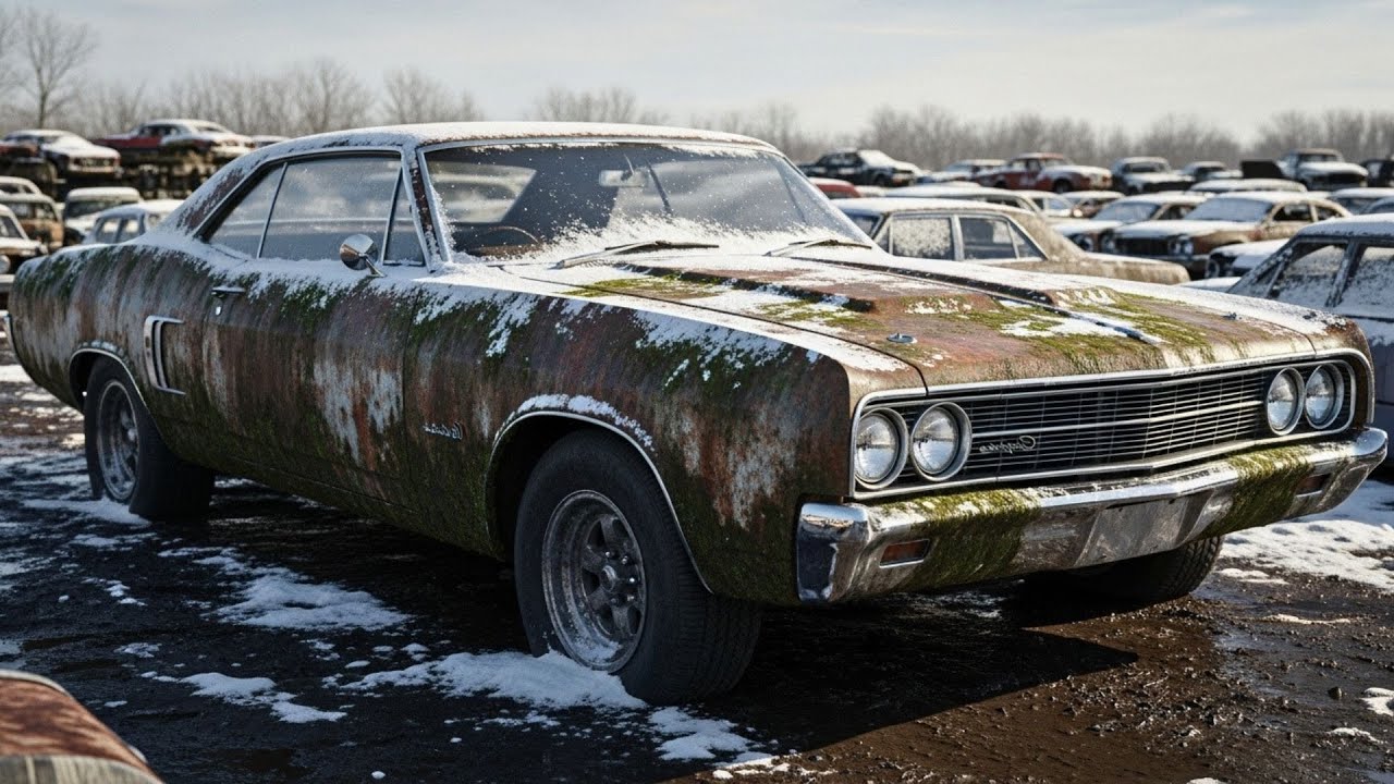 ASMR Car Restoration: 1966 Dodge Charger Reborn From Rust to Showroom Beauty
