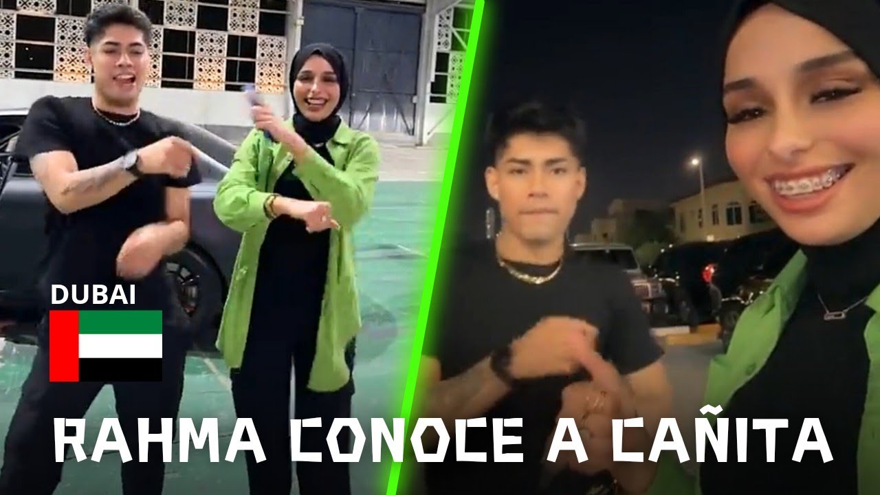 Rahma viaja a Dubai 🇦🇪 y Conoce a Kanita 😍 رحمة تسافر إلى دبي وتلتقي بكانييتا شخصيًا 🇹🇳