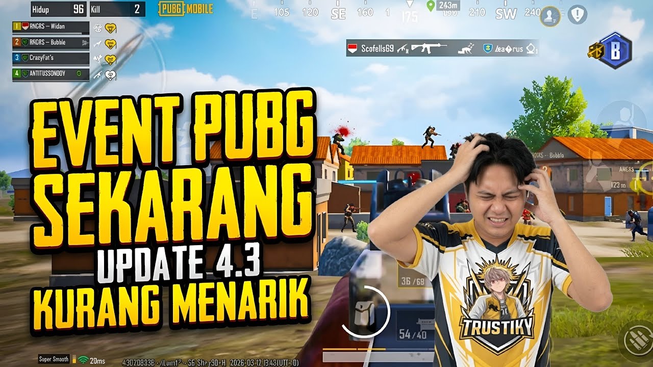 KOK GINI YA UPDATE 4.3 EVENT - PUBG MOBILE #pubgmobile 