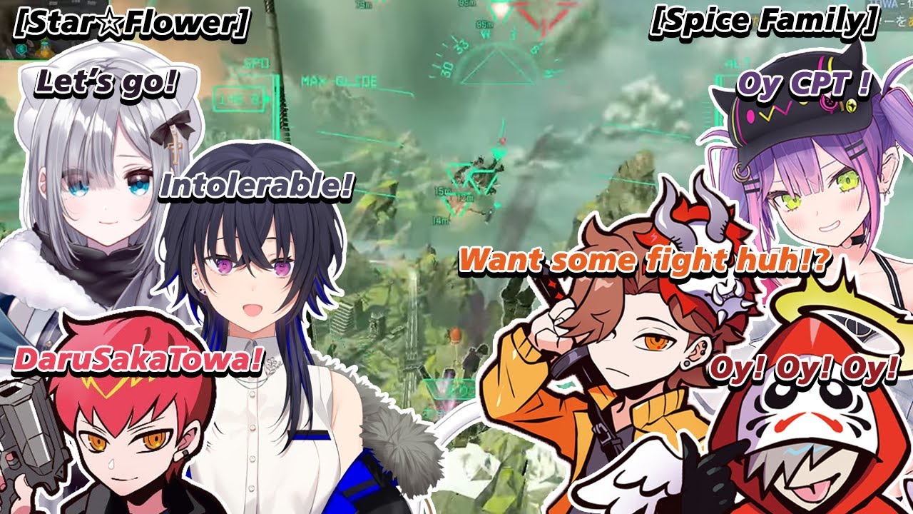 A Neighbor Conflict Between Star☆Flower and Spice Family ǀ VSPO ǀ CR ǀ Hololive