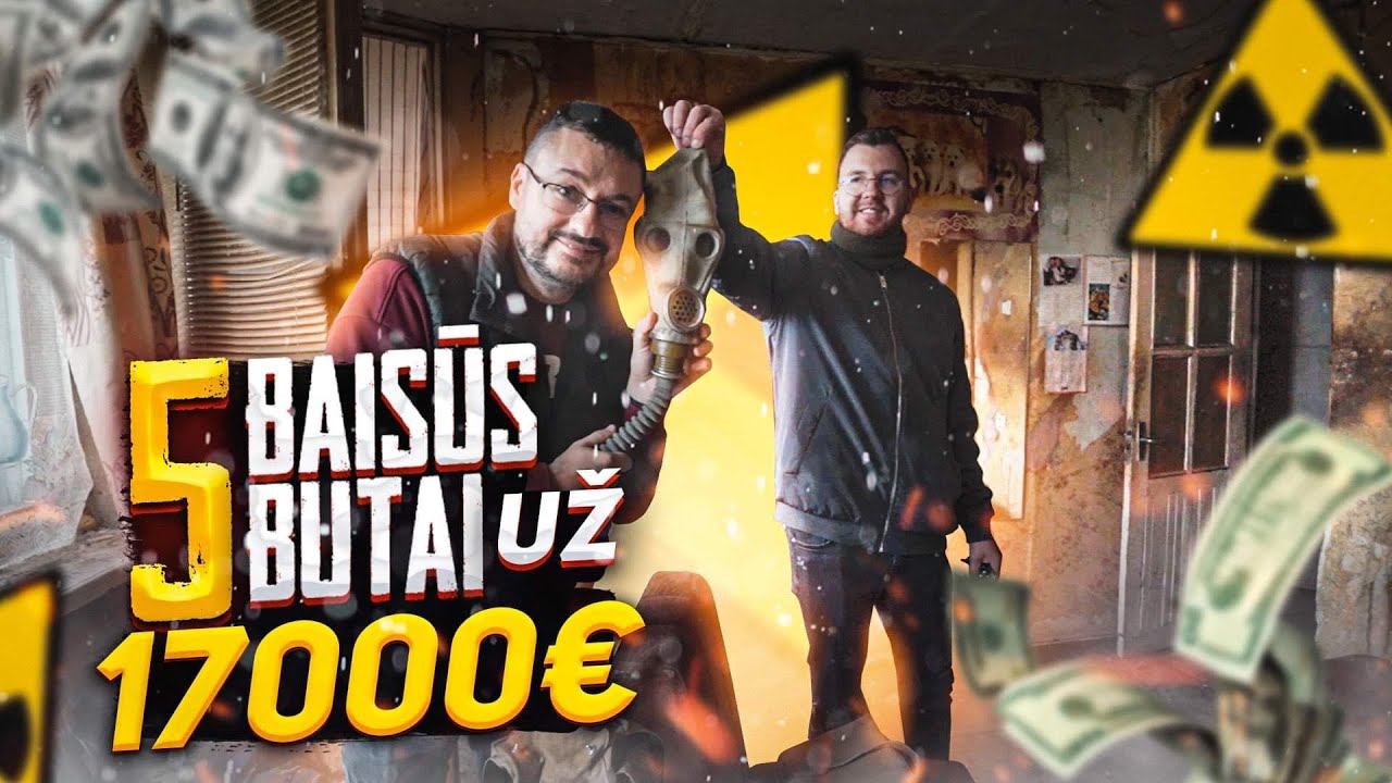 5 BAISŪS butai už 17000 Eur 1 dalis