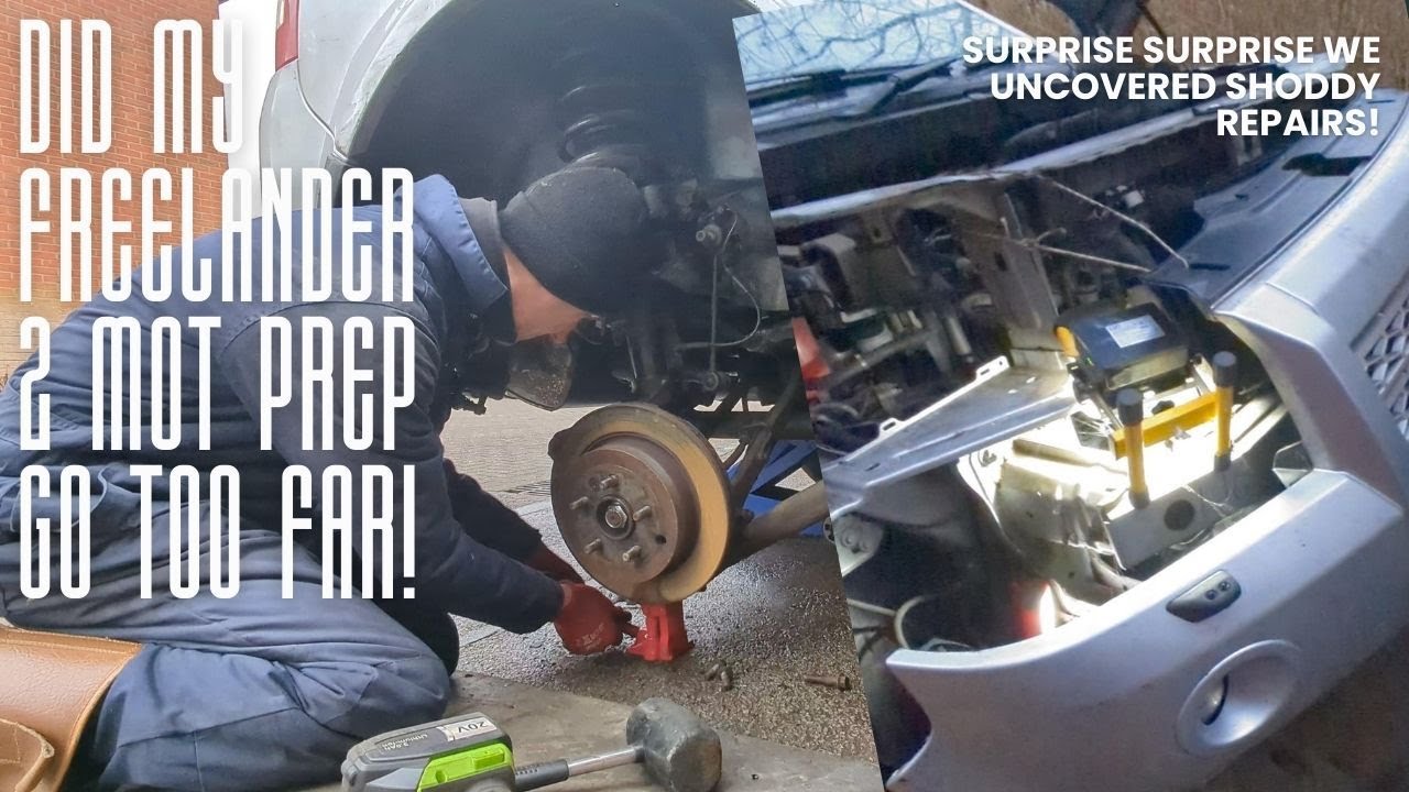 Land Rover Freelander 2 MOT prep gets out of hand!