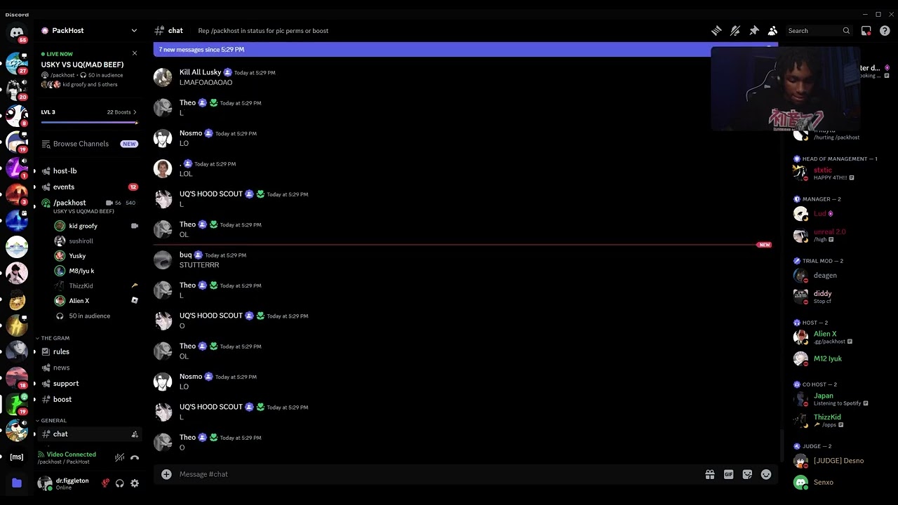 Yusky VS Yesper (DISCORD PACKING)