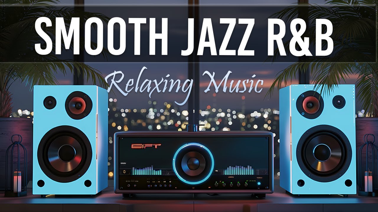 Smooth Jazz x Soulful R&B Beats for Cozy All-Day Listening & Relaxation Flow  📻✔