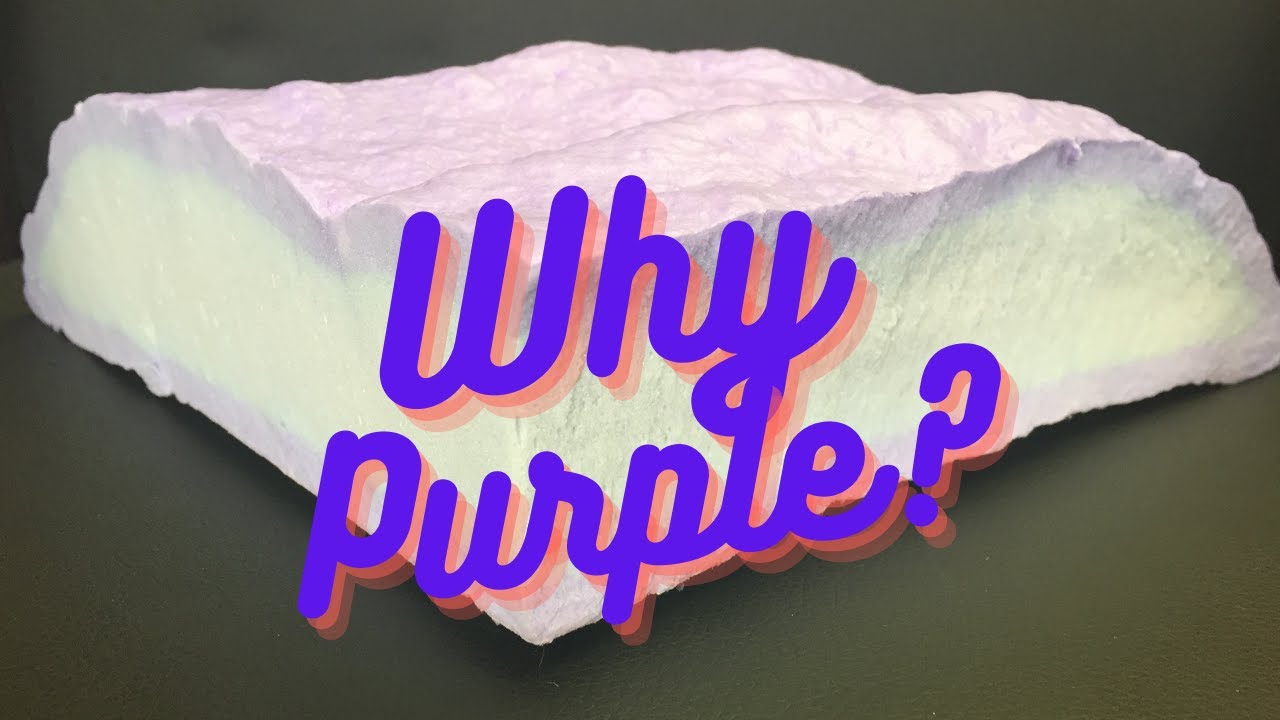 Why is our spray foam Insulation purple?