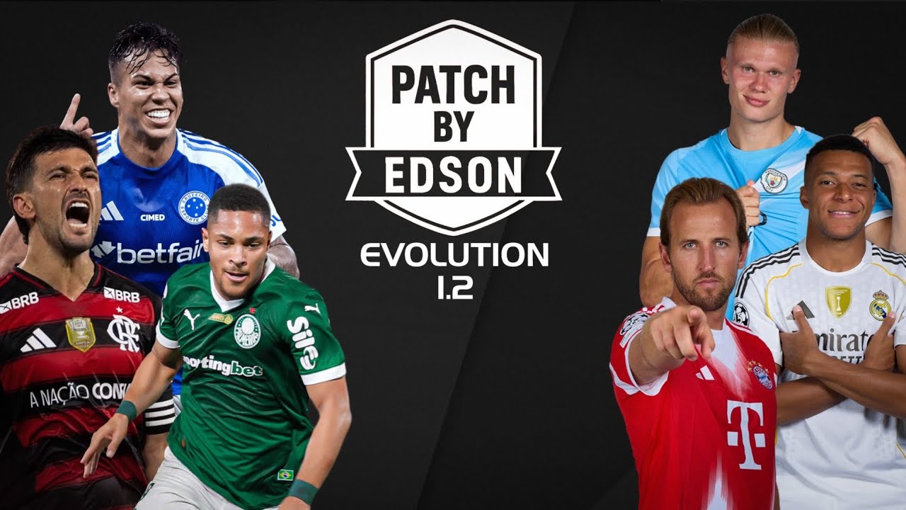 Patch By Edson Evolution 1.2 para Ps4 e Ps5 desbloqueado ⚽⚽⚽