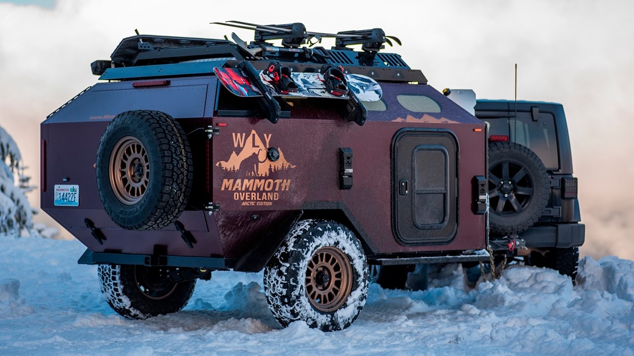WLY Mammoth: лучший всепогодный кемпинговый прицеп 🏕️