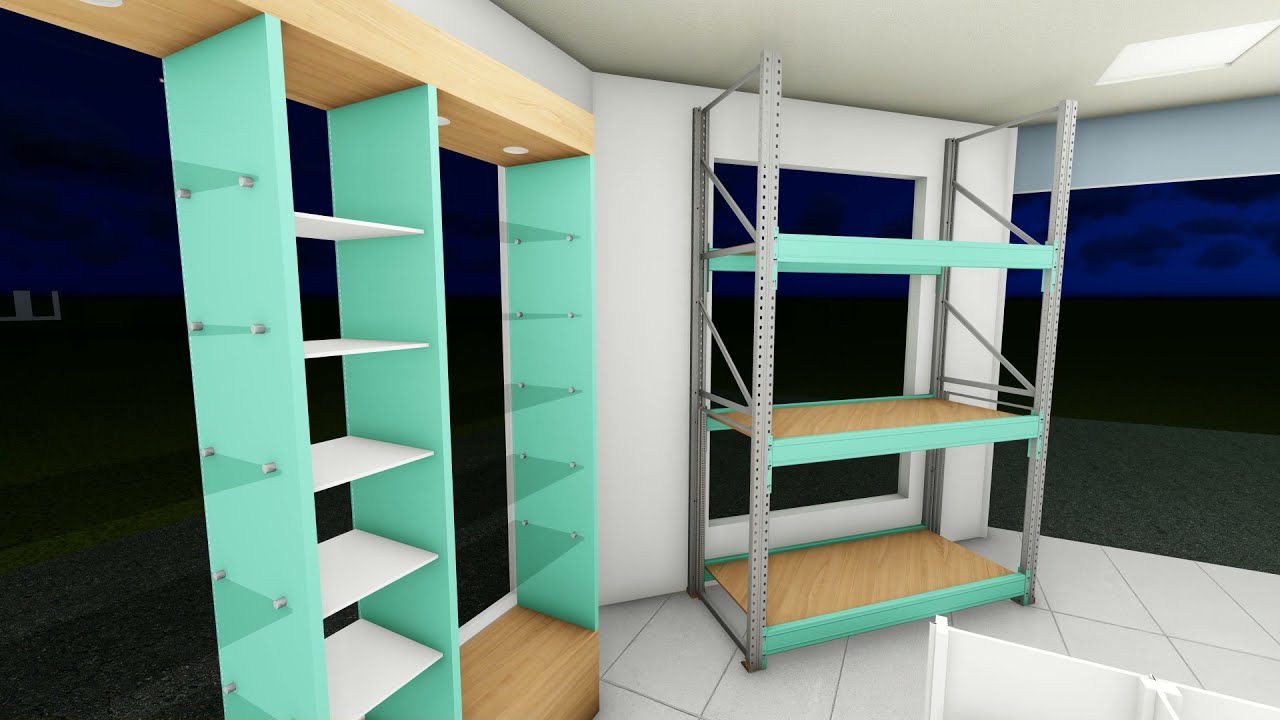 Projeto de Loja em 3D - Loja de Materiais Cir&uacute;rgicos