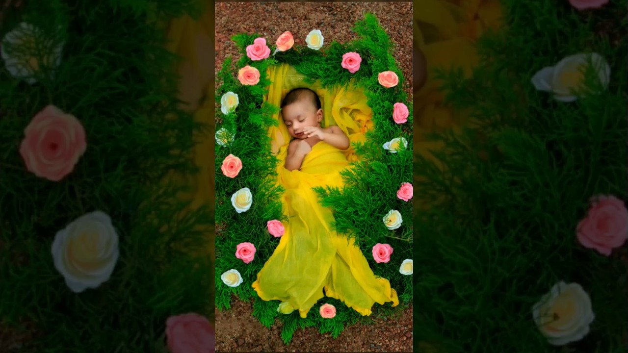 Baby photoshoot idea at home!#babyphotography #babyphotography