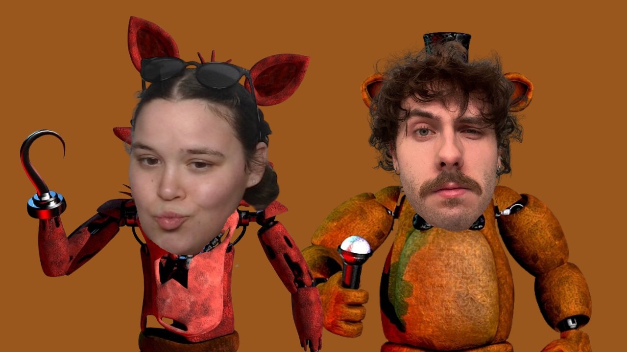 FNAF With My GIRLFRIEND (we weren't scared trust me)