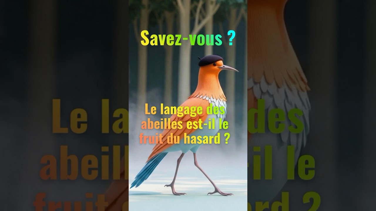 Le langage des abeilles est-il le fruit du hasard ? 