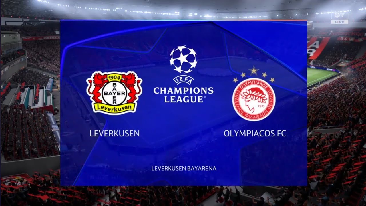 PS4 FC 26 | Leverkusen VS Olympiakos at BayArena Play-off Second Leg | UCL 25/26