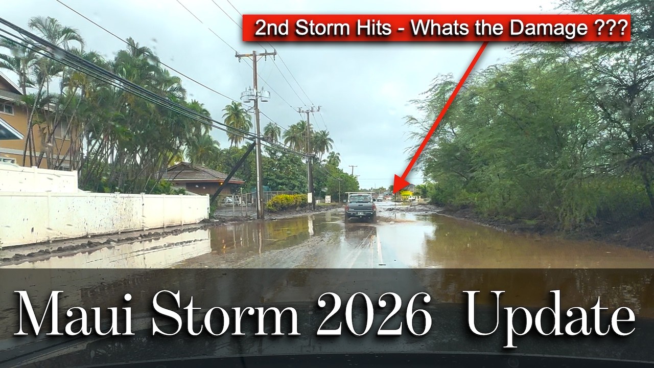 Maui Slammed by 2nd Storm Slams Maui &ndash; What is the Reality on the Ground ???