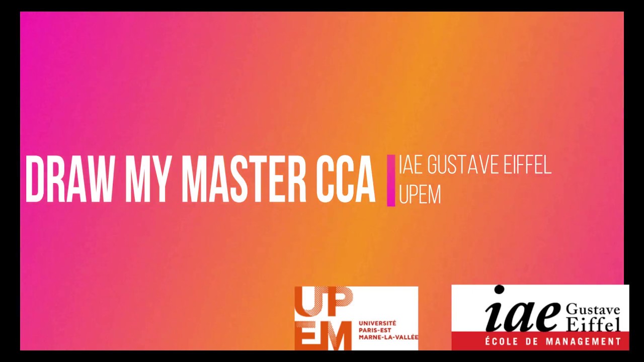 Draw My Master CCA UPEM - IAE Gustave Eiffel