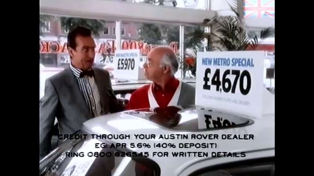 Austin Rover - Metro Advert - (Nigel Mansell, Eric Idle & Murray Walker) - Extended