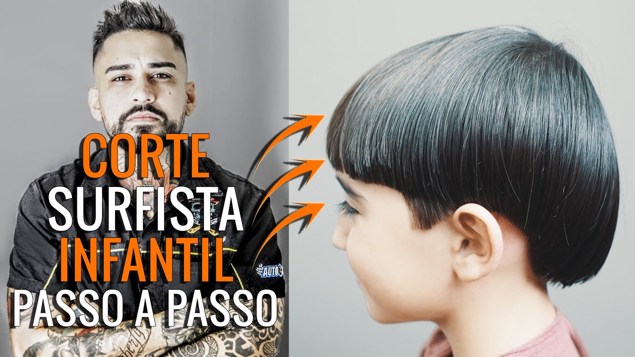 CORTE SURFISTA INFANTIL - AULA COMPLETA