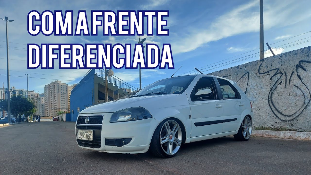 PALIO G4 2008 SUSPENSAO A ROSCA E COM BASTANTE SOM E FRENTE DIFERENCIADA.