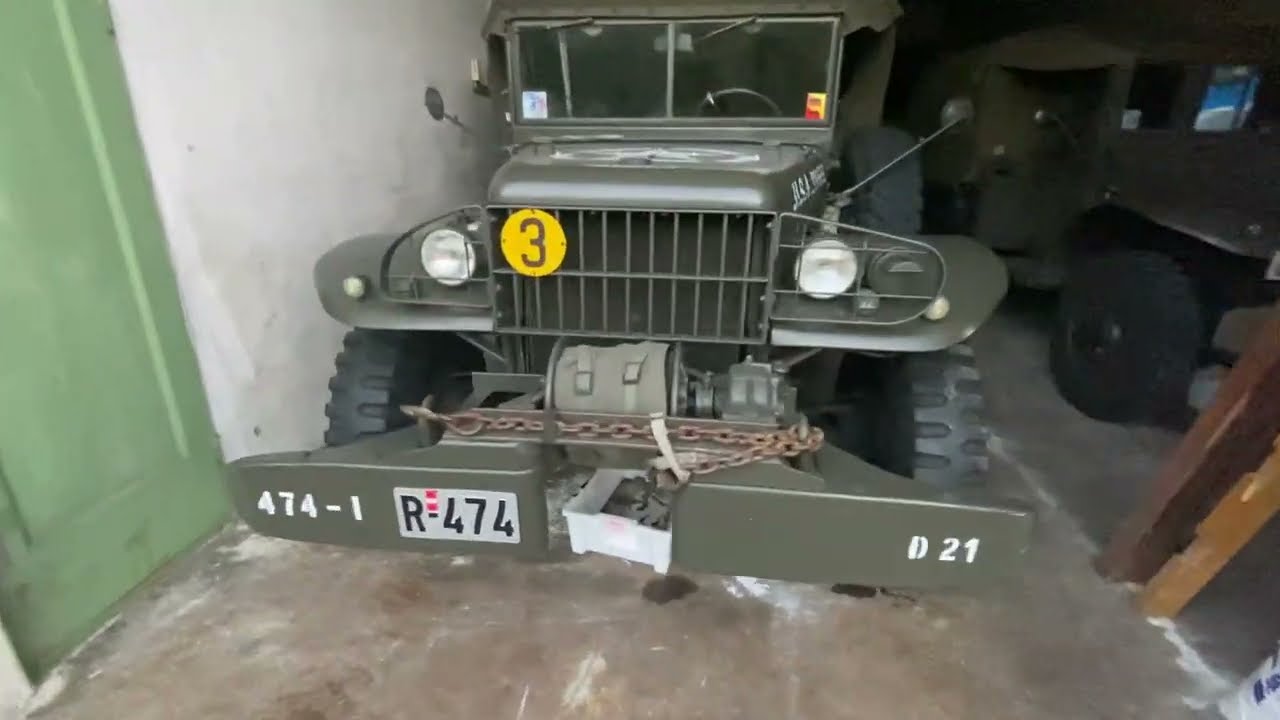 Dodge WC52 Cold start.
