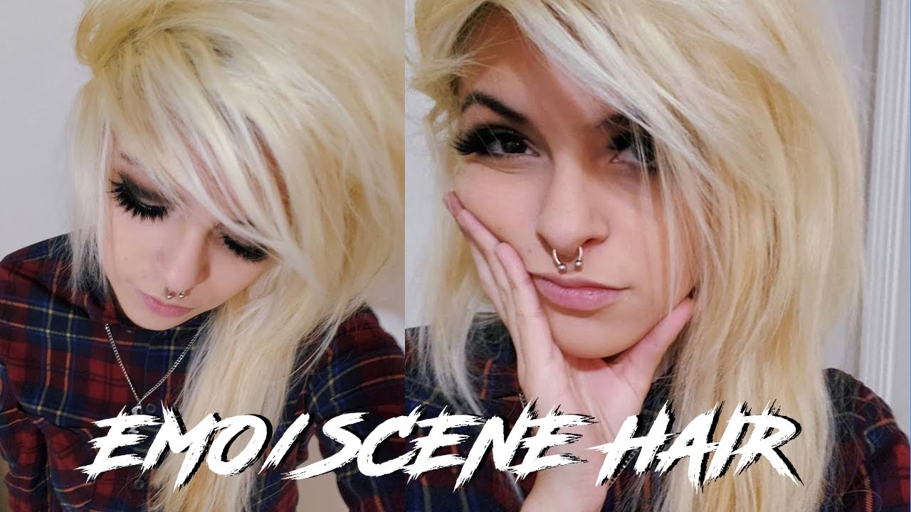 How to cut Emo/Scene Hair from Scratch ♡
